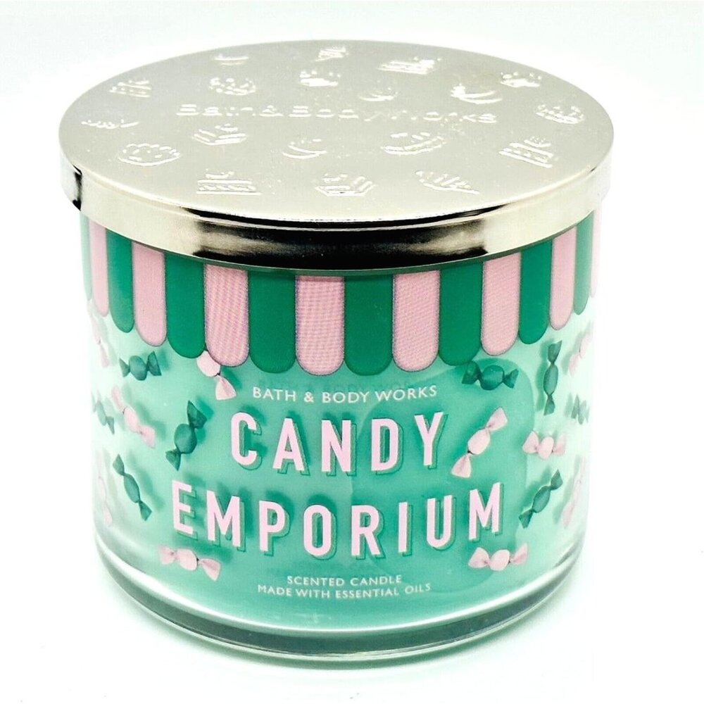 Bath and Body Works Candy Emporium Scented 3-Wick Candle (14.5 OZ / 411 g)
